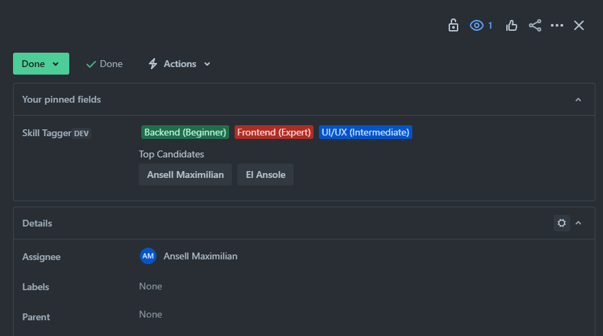 issue smart assignment